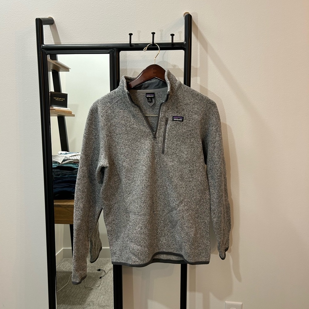 Youth XXL Grey Patagonia Quarterzip